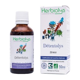 Détentolys - Synergie de plantes et bourgeons BIO Stress et Surmenage