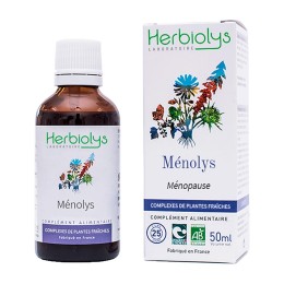Ménolys - Synergie de plantes et bourgeons BIO Ménopause