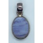 Pendentif Calcédoine 'Blue Chalcedony'