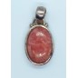 Pendentif Rhodocrosite 'Ovale'