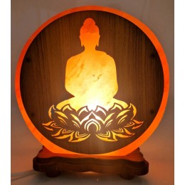 Lampe de Sel Bouddha Lotus