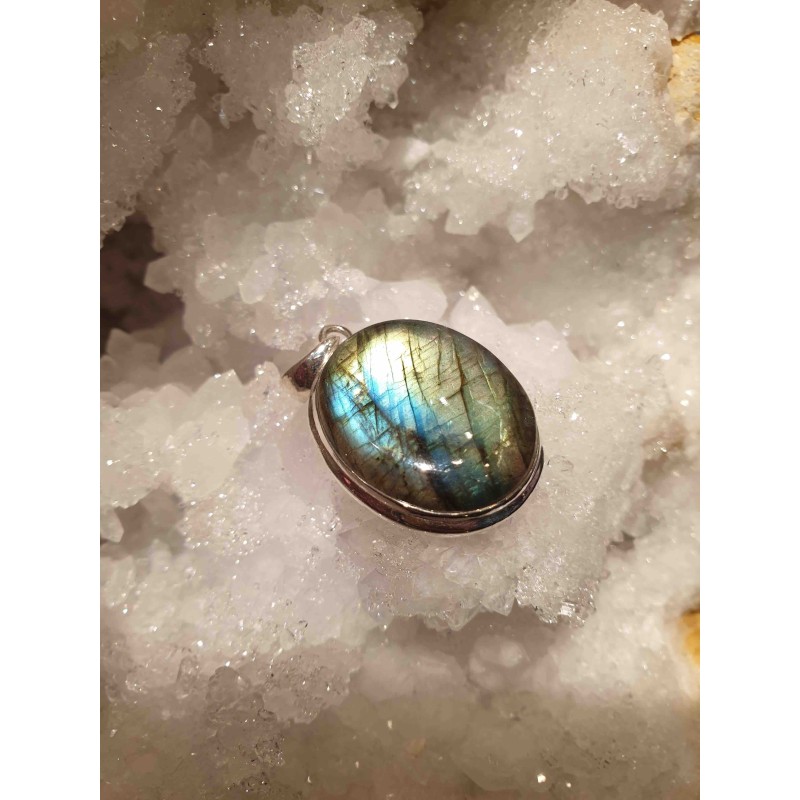 Pendentif Labradorite 'Venus' Pendentif Labradorite 'Venus'