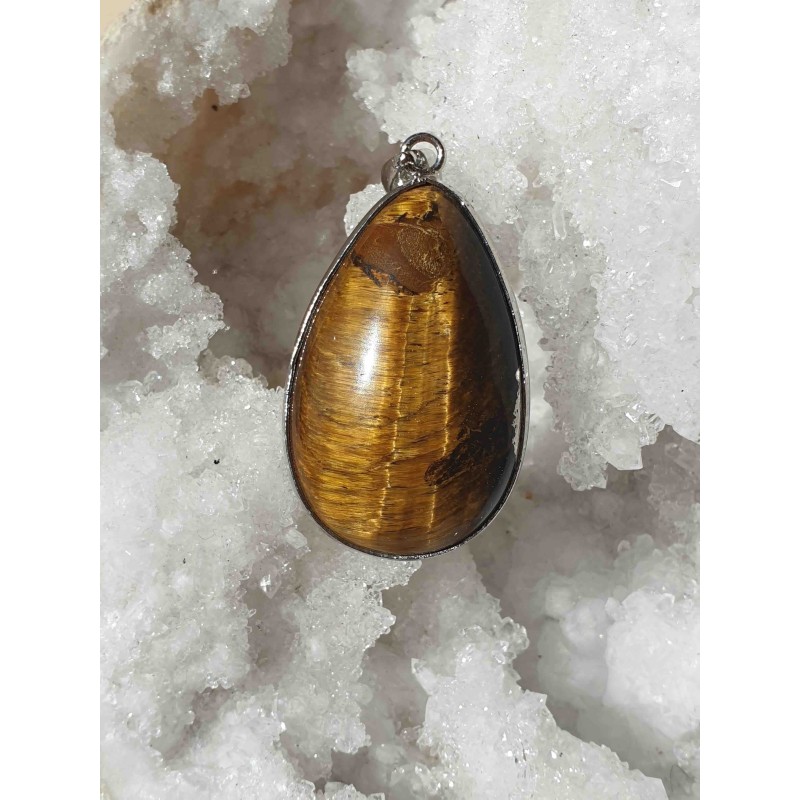 Pendentif Œil de Tigre 'Force' Pendentif Œil de Tigre 'Force'
