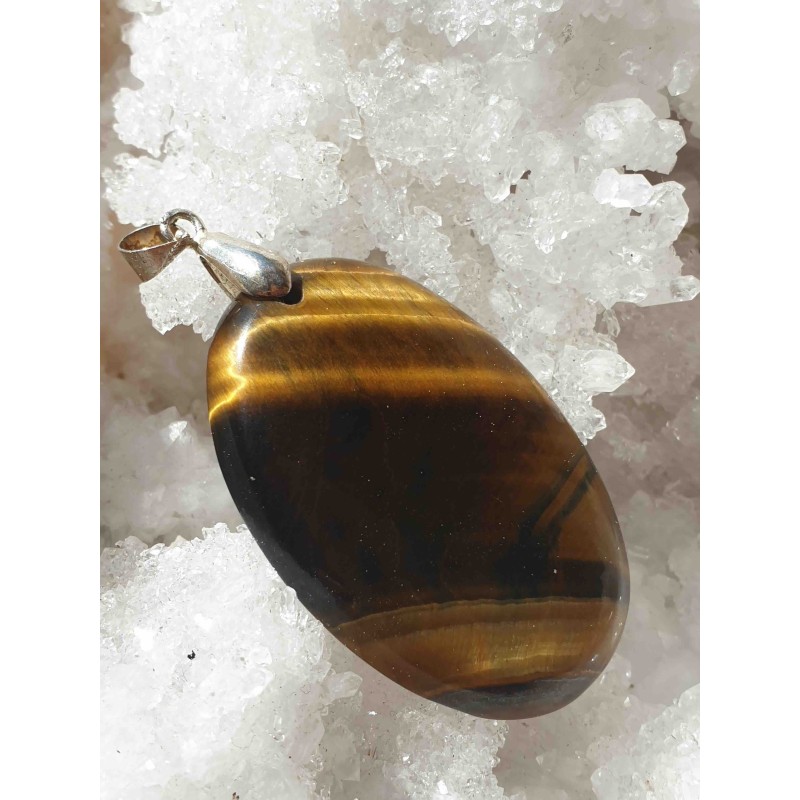 Pendentif Oeil de Tigre 'Rayonnement' Pendentif Oeil de Tigre 'Rayonnement'