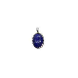 Pendentif Lapis Lazuli - "ovale" , Bijou de Lithothérapie