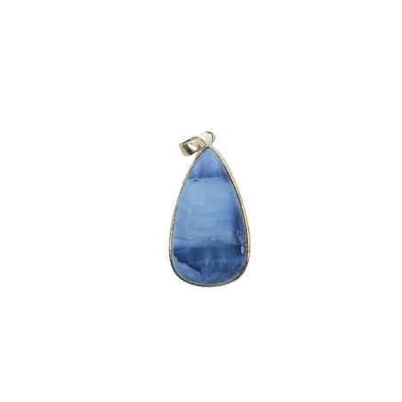 Pendentif Opale bleue