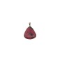 Pendentif Rhodonite 'Black and Pink' triangle