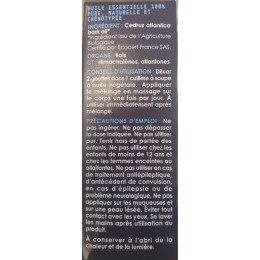 HUILE ESSENTIELLE - CÈDRE DE L'ATLAS BIO
