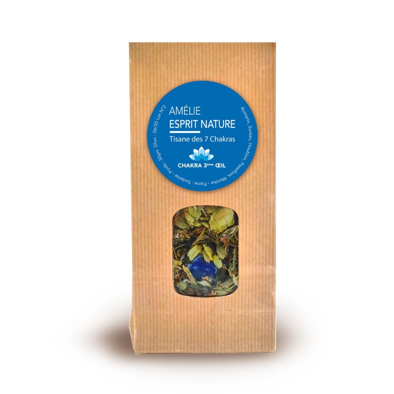 Tisane des 7 chakras aux pierres précieuses - Chakra 6 '3e oeil' Tisane des 7 chakras aux pierres précieuses - Chakra 6 '3e oeil'