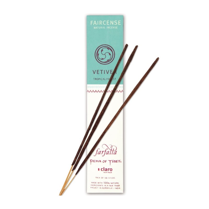 Encens bâtons 'Forêt tropicale' Vetiver Encens bâtons 'Forêt tropicale' Vetiver