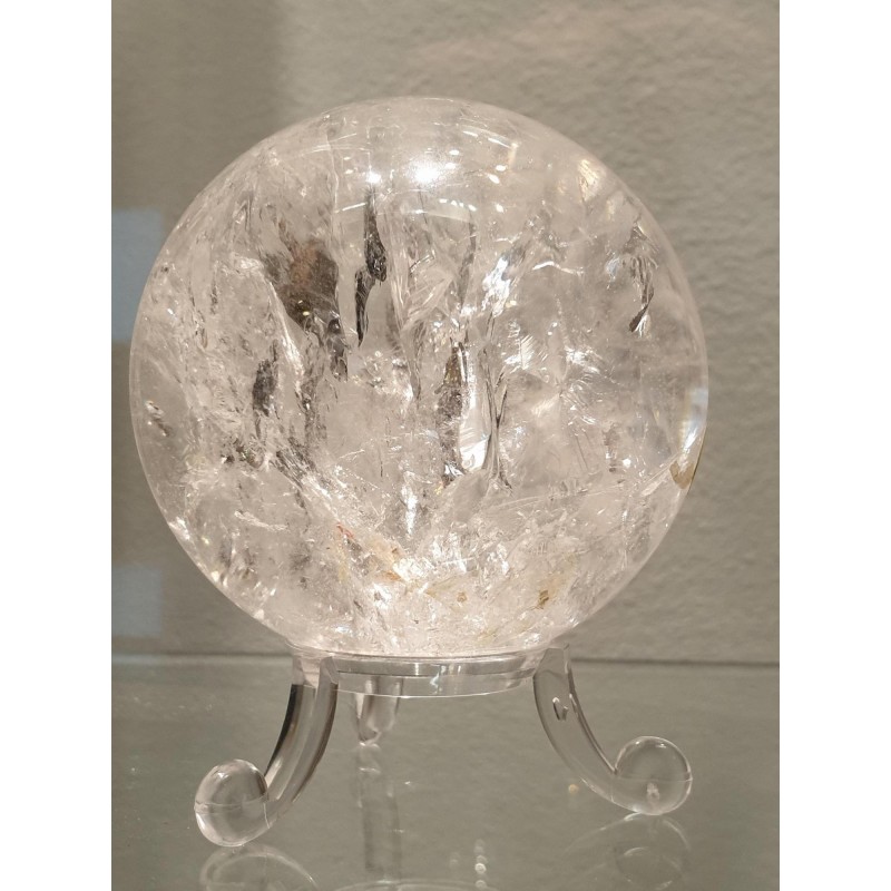 Sphère de Cristal de roche Sphère de Cristal de roche